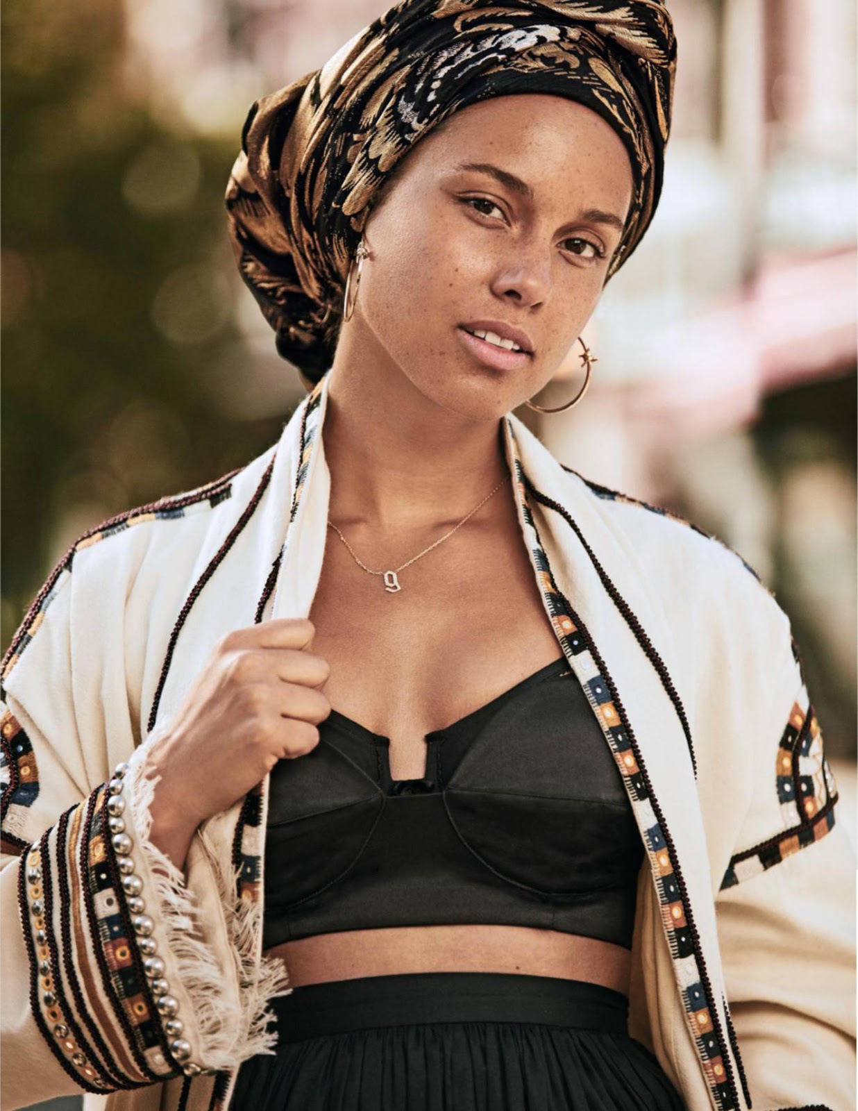 Alicia Keys covers Grazia France