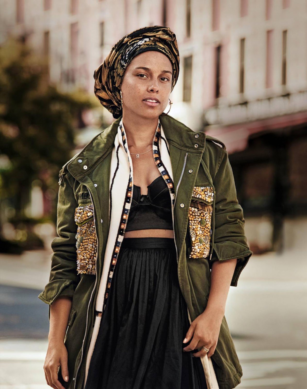 Alicia Keys covers Grazia France