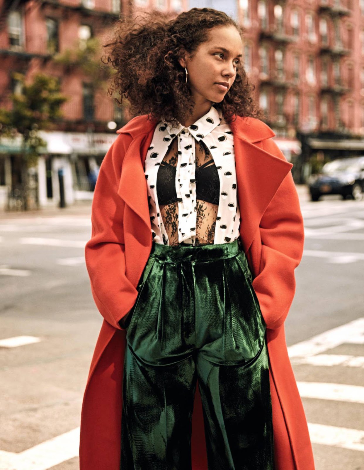 Alicia Keys covers Grazia France