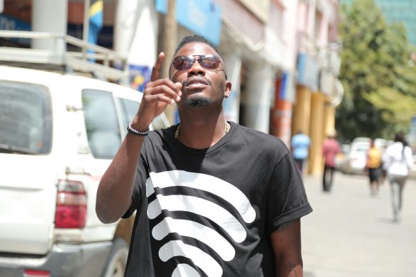 Ycee is in Tanzania as part of his African tour.