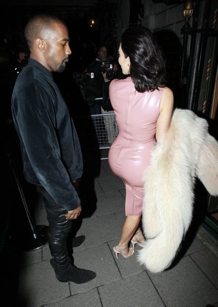 Kim and Kanye West