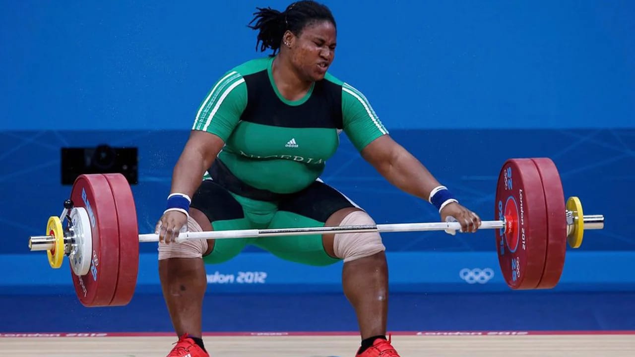 Mariam Usman finished 8th in the Clean & Jerk Weightlifting at Rio Olympics. Photo: Getty Images