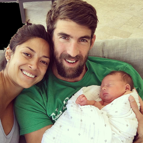 Michael Phelps and wife