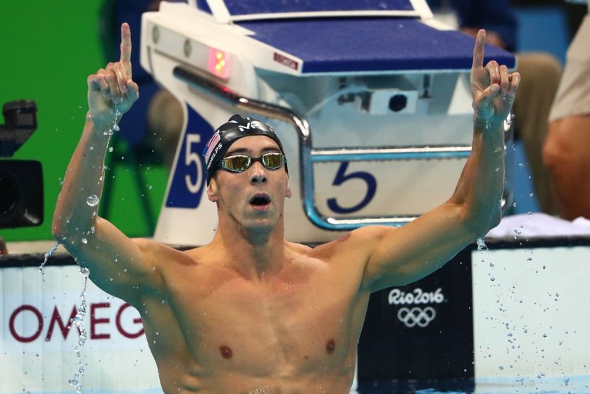 Michael Phelps won five gold medal at this Olympics. Credit: AP