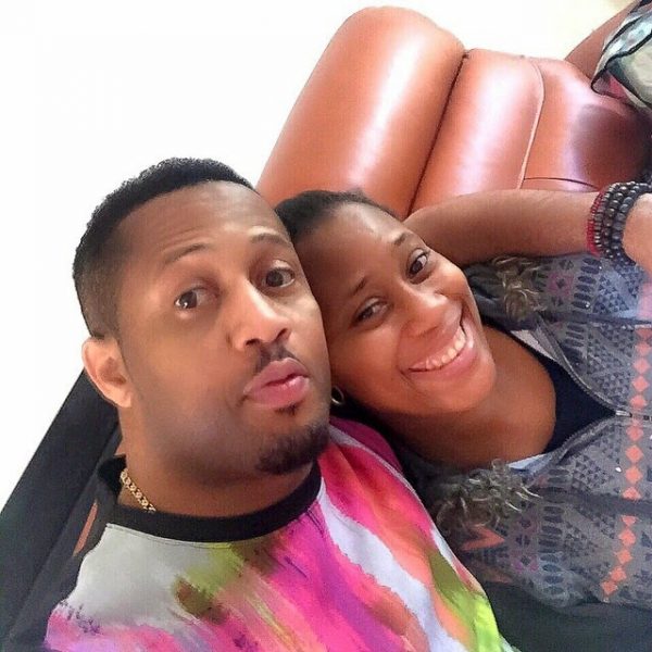 Mike Ezuronye and his sister