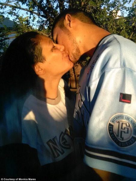 Monica and Caleb have decided to go public with their affair in a bid to create awareness for Genetic Sexual Attraction Photo credit: Daily Mail