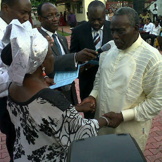 Joke Silva and Olu Jacobs