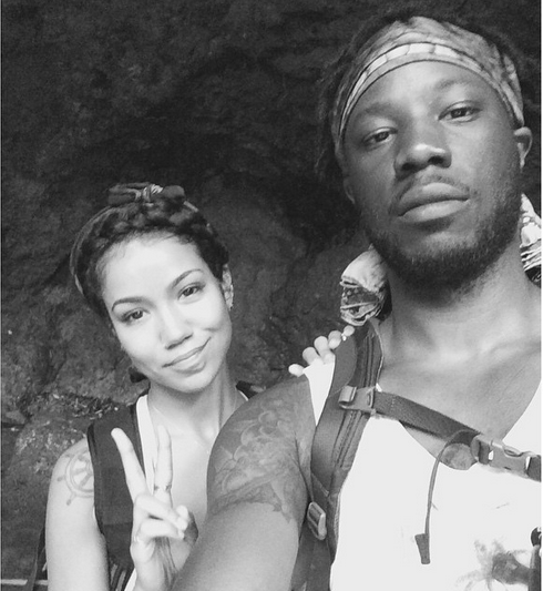 Jhene Aiko and husband 'Dot Da Genius'