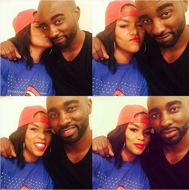 LeToya Luckett and husband