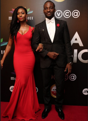 Osas and Gbenro red carpet