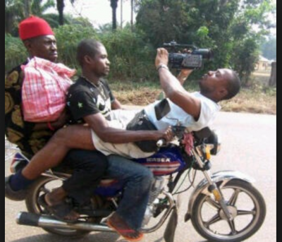 Nollywood cameraman