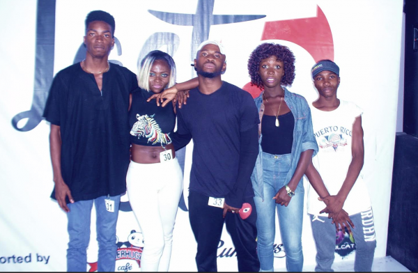 The winners of the 'Last 5 Slot' dance competition.
