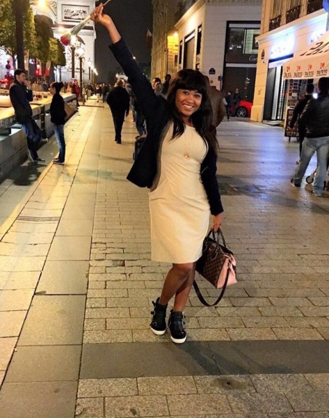 Mary sends love all the way from Paris