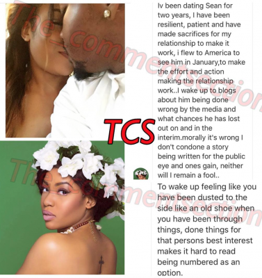 sean tizzle girlfriend