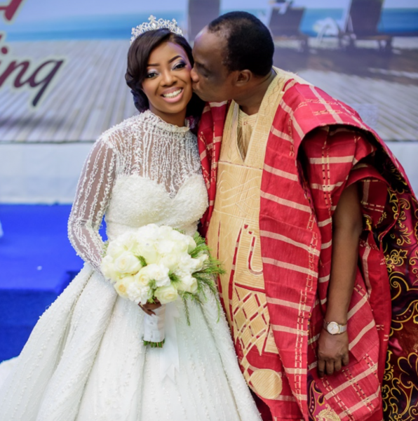 Lovely father-daughter moment