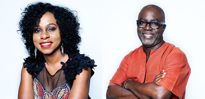 Theo Lawson and Bolanle Austen Peters