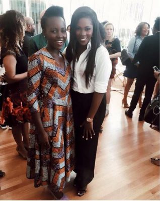 Tiwa and Hollywood star, Lupita Nyong'o