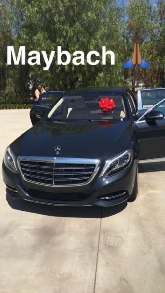 The $200,000 Mercedes Maybach Tyga gifted Kylie