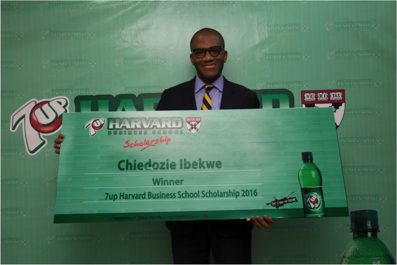 Winner, 7UP Harvard Business School Scholarship 2016, Chiedozie Ibekwe