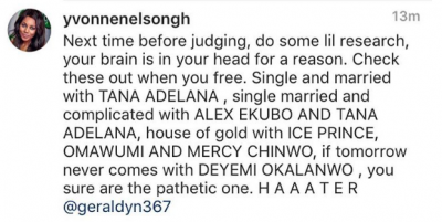 Yvonne Nelson comes under attack for ignoring Nollywood actors for her movies