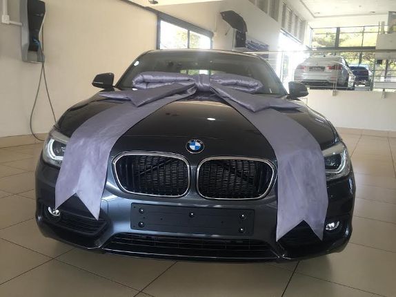 A glimpse of the car