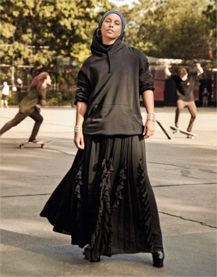 Alicia Keys covers Grazia France