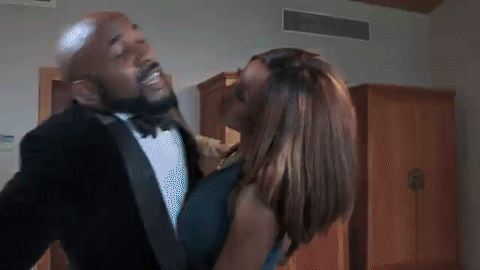 Banky W is the groom with cold feet on 'The Wedding Party'