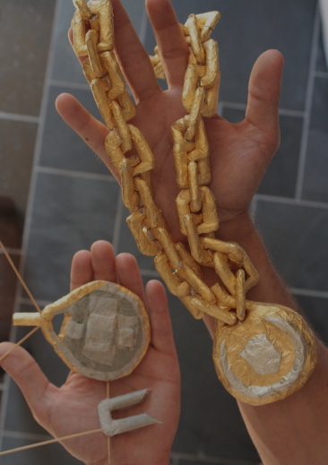 Nipsey Hussle's smoke-ready chain. Photo:TMZ