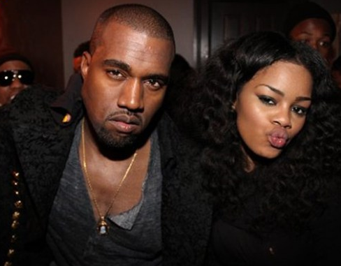 Kanye West and Teyana Taylor