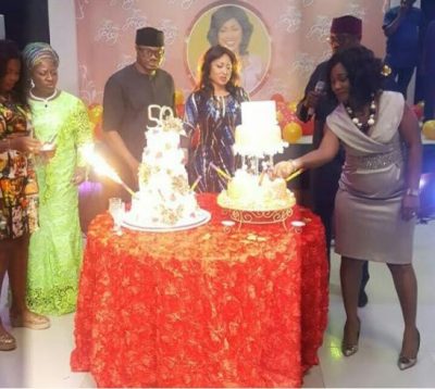 The family gathered to celebrate Jimmy Jatt's wife