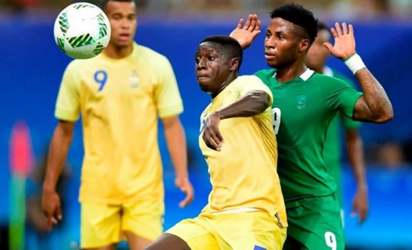 The Nigeria Olympic team defeat Sweden to book a place in the quarterfinals