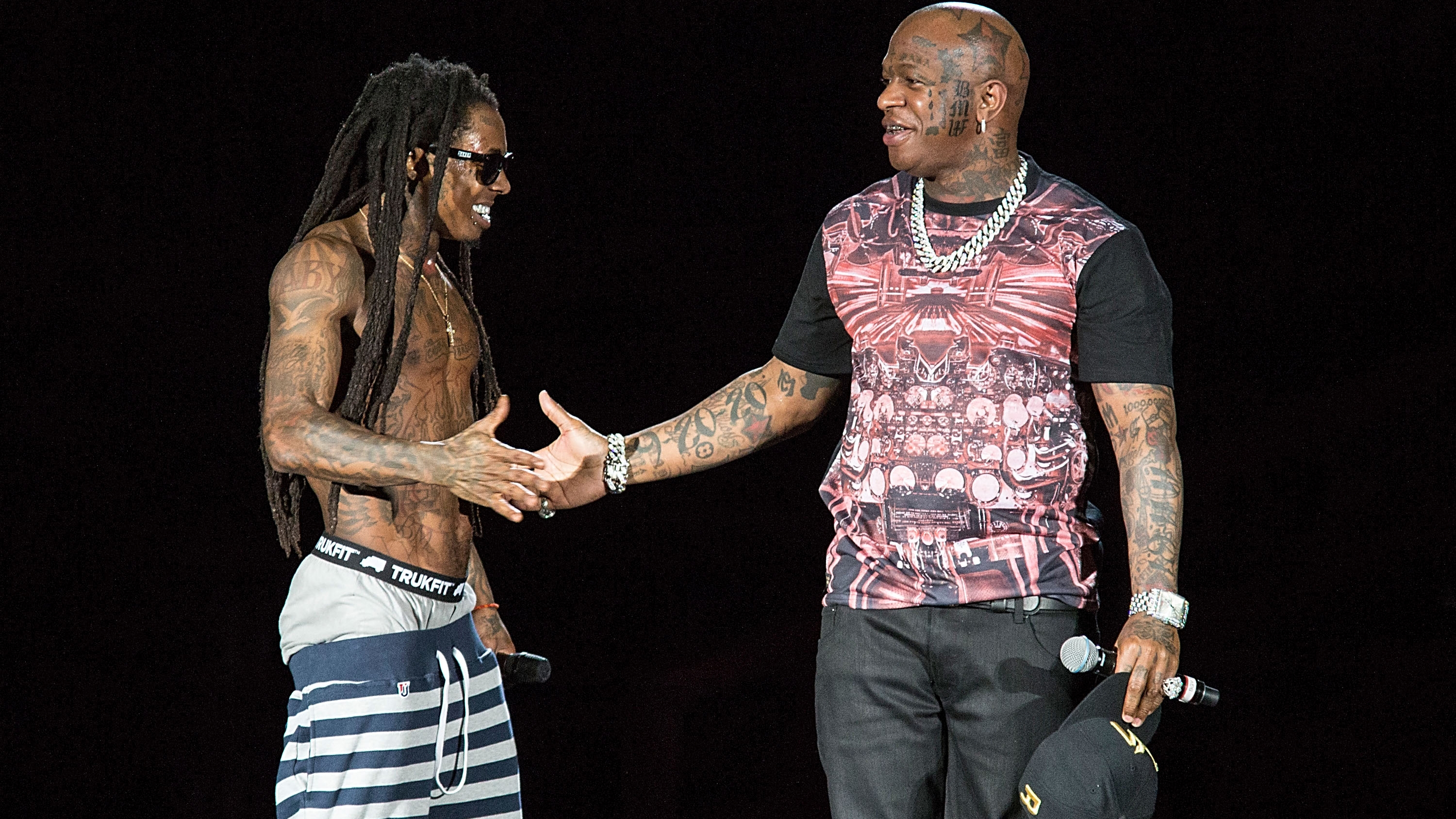 Lil Wayne and Birdman