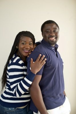 Mercy Johnson and husband
