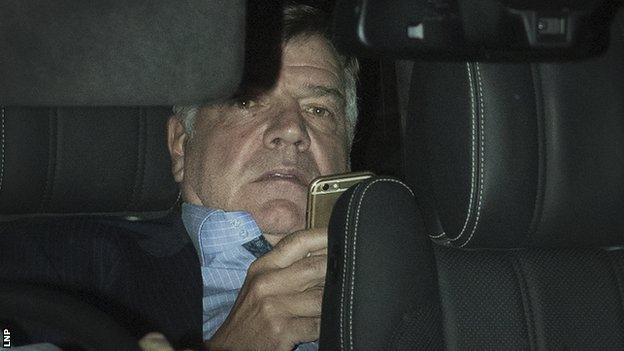 Sam Allardyce was sacked after comments he made