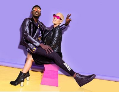 Adekunle Gold and Amber