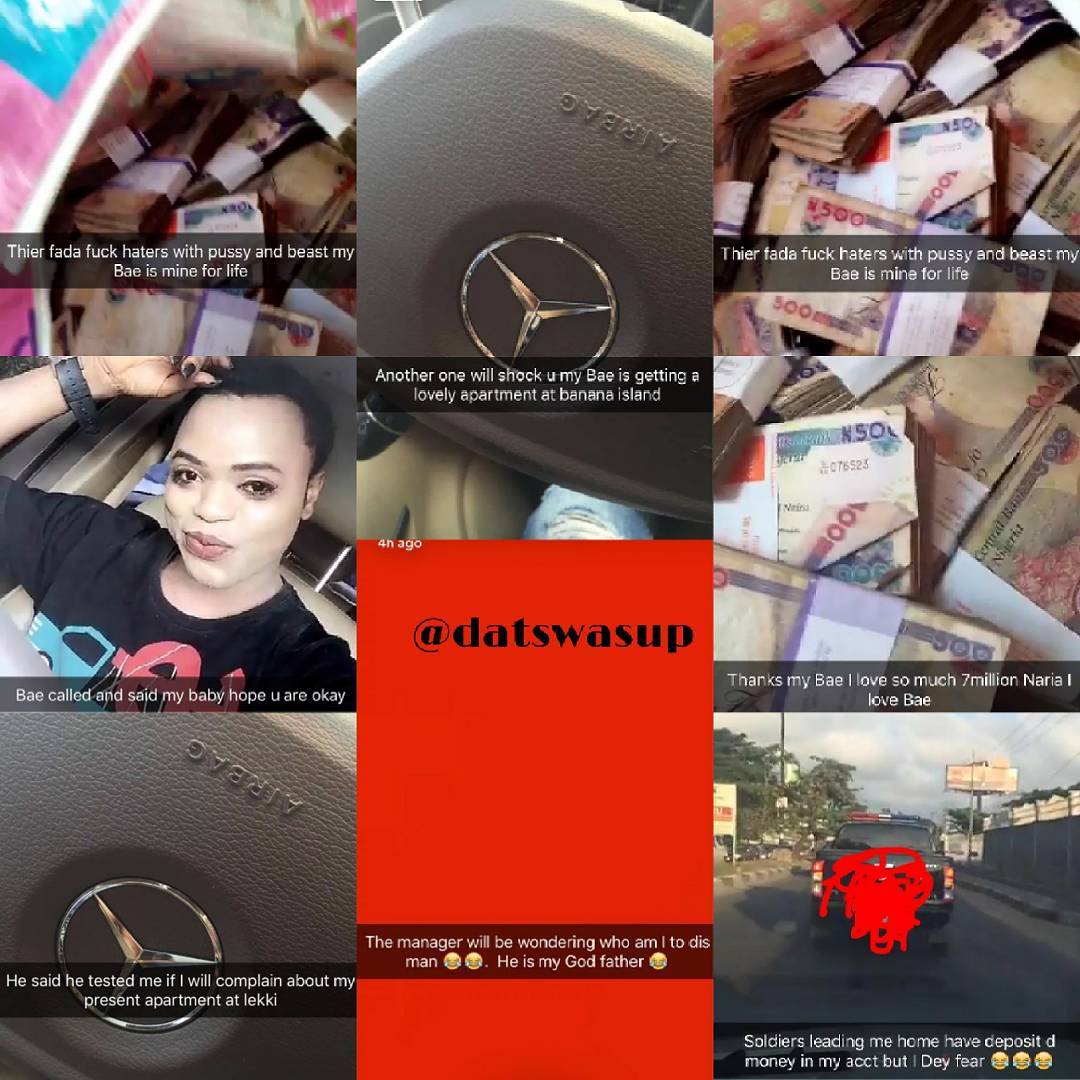 Bobrisky tells stories in minutes.