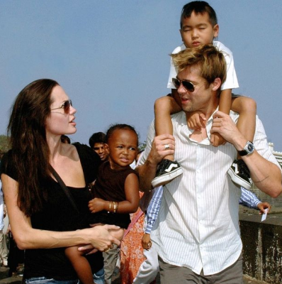 Brad Pitt and Angelina Jolie