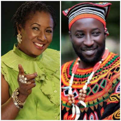 Patience Ozokwor and son, Uche
