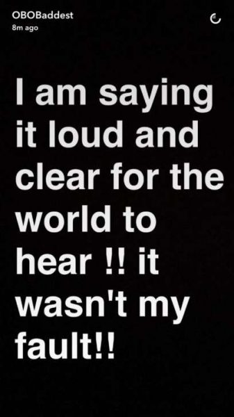 Davido rants on Snapchat