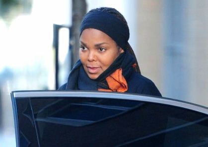Janet Jackson made a rare public appearance, and her baby bump was spotted.