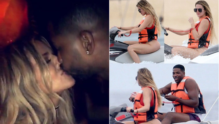 Khloe Kardashian and Tristan Thompson_Snapchat