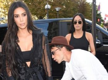 Infamous prankster Vitalii Sediuk had a go at Kim Kardashian's butt