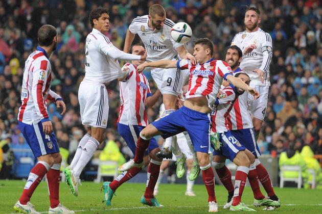 Real Madrid and Atletico Madrid