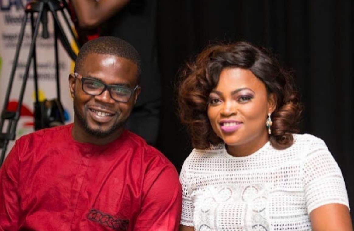 Funke Akindele and JJC exchanged vows in a secret wedding last year. Credit: Various