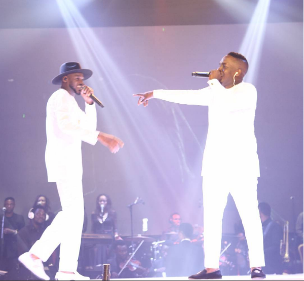 2face Idibia and MI Abaga