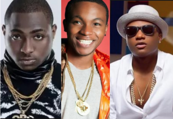 Davido, Ayo Jay and Wizkid