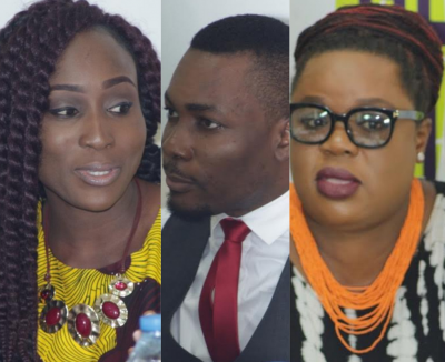 Aramide, Tope Tedela and Bose Oshin.