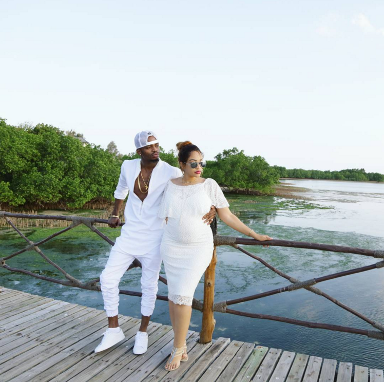 Diamond Platnumz and Zari Hassan