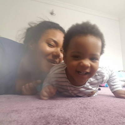 Anna Banner and daughter, Sophia