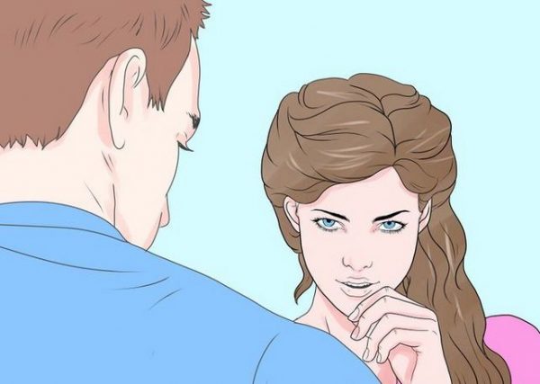 Guess where her other hand is...